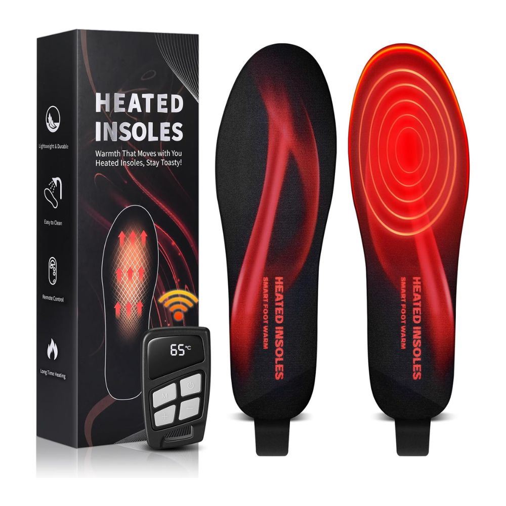 Par de plantillas con calefacción ⛷🏂